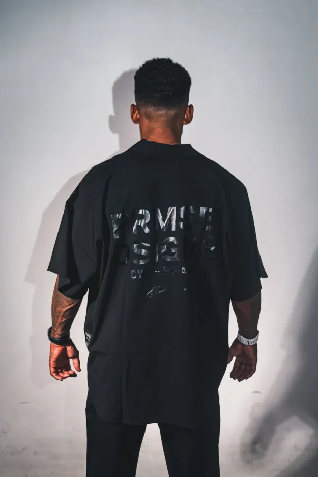 CAMISA OVERSIZED DELUX TRIPLE BLACK