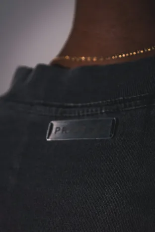 OVERSIZED PROMISE BLACK DESTROYED MAX